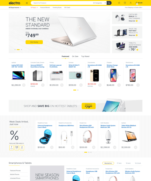 Tema WooCommerce - Electro