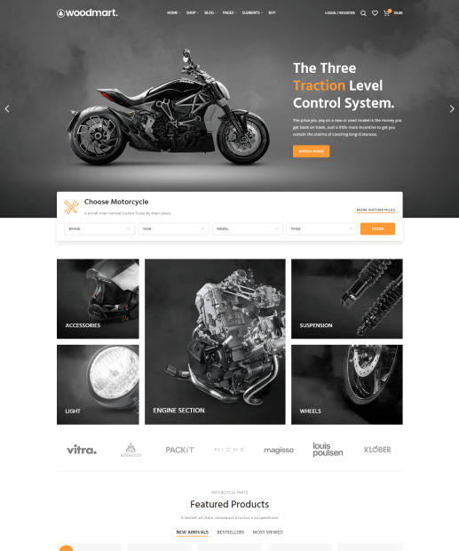 Tema para WordPress Premium - WoodMart