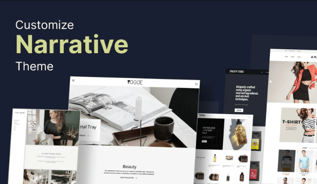 Narrative - Tema Shopify
