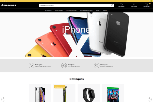 Amazonas - Tema Nuvemshop
