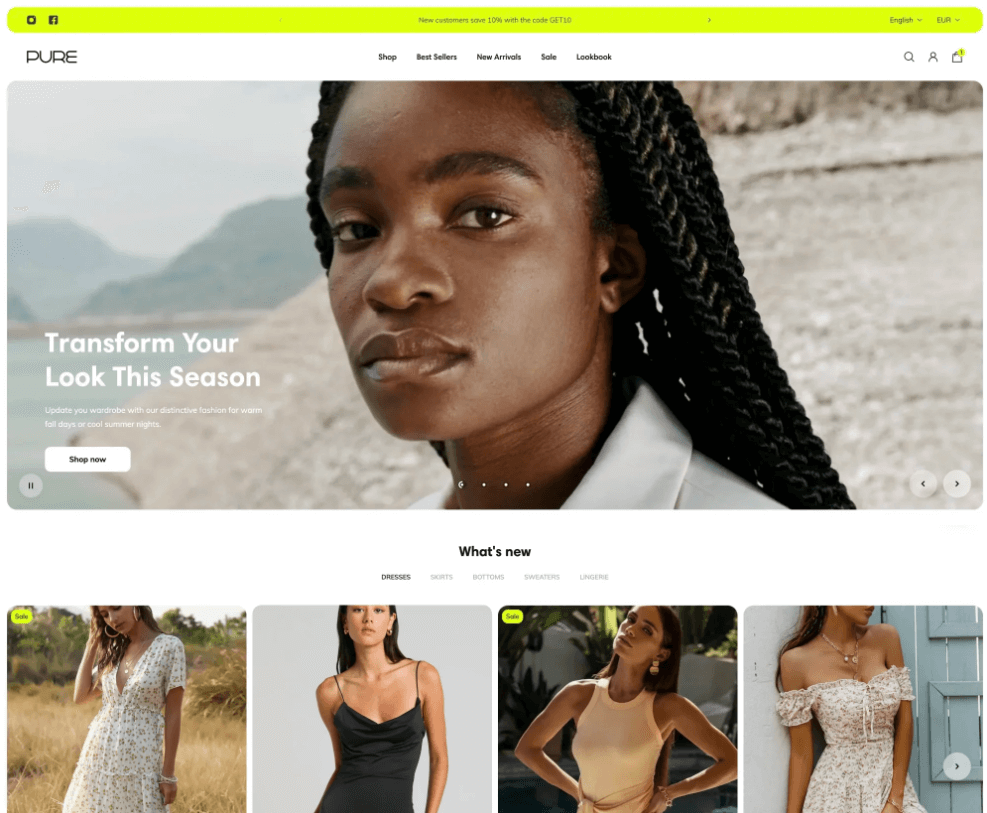 Aurora - Tema Shopify