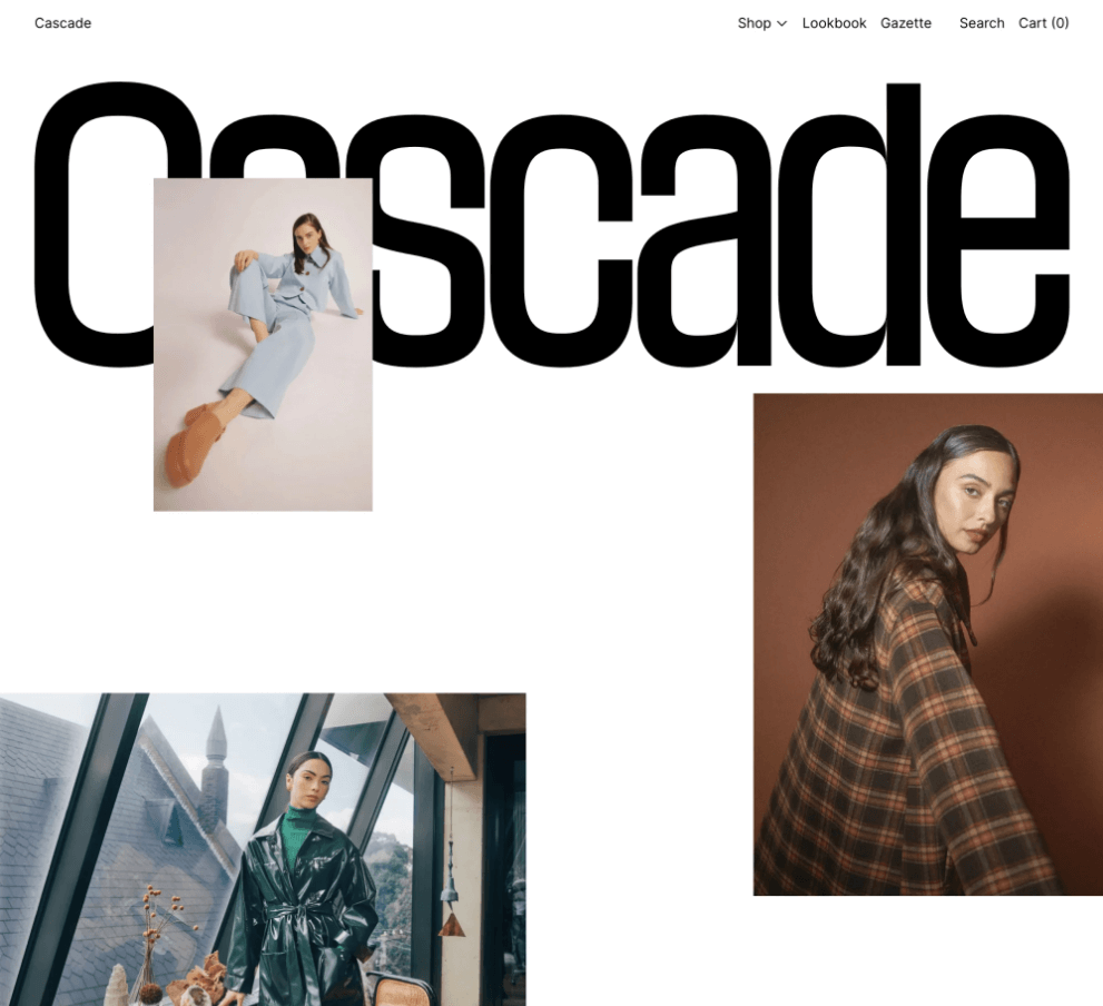 Cascade - Tema Shopify