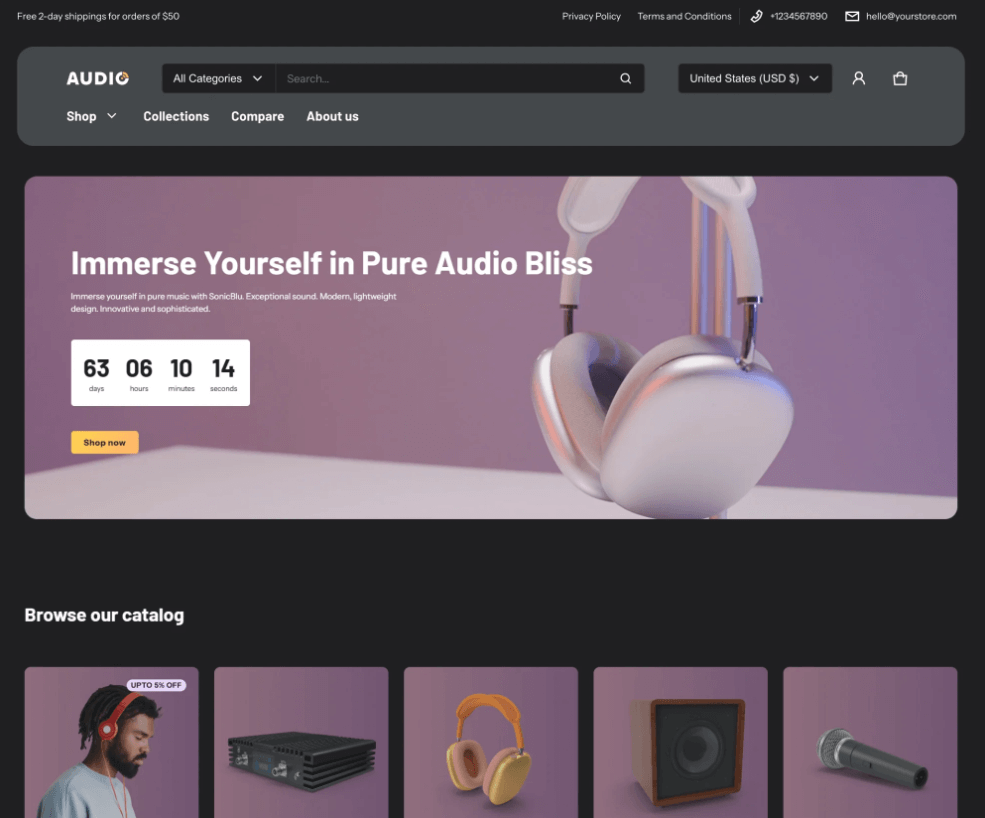 Electro - Tema Shopify