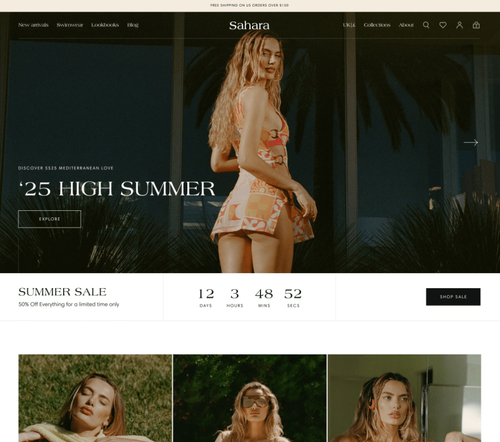 Sahara - Tema Shopify