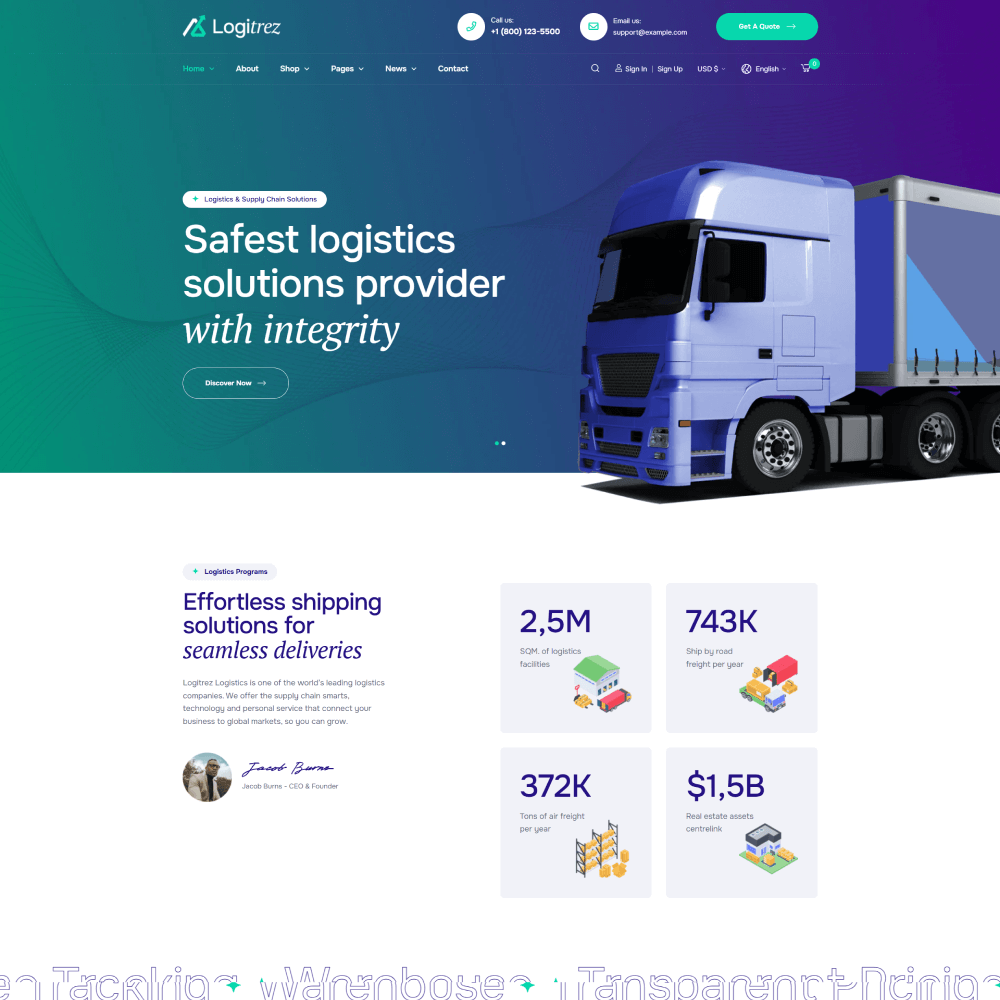 Tema Nuvemshop para empresas de serviços com design limpo e agendamentos facilitados