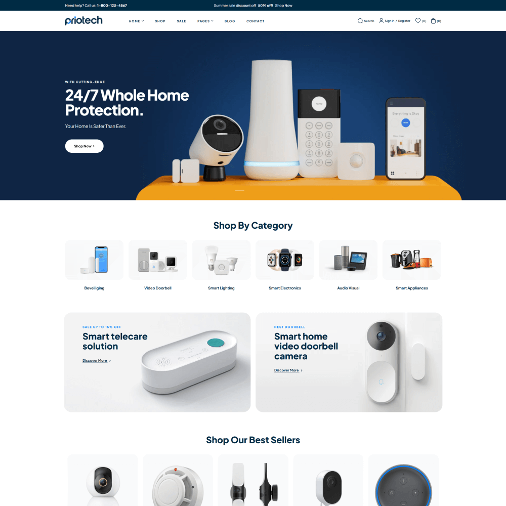Tema Nuvemshop Clean Store Tech para lojas de tecnologia e eletrônicos