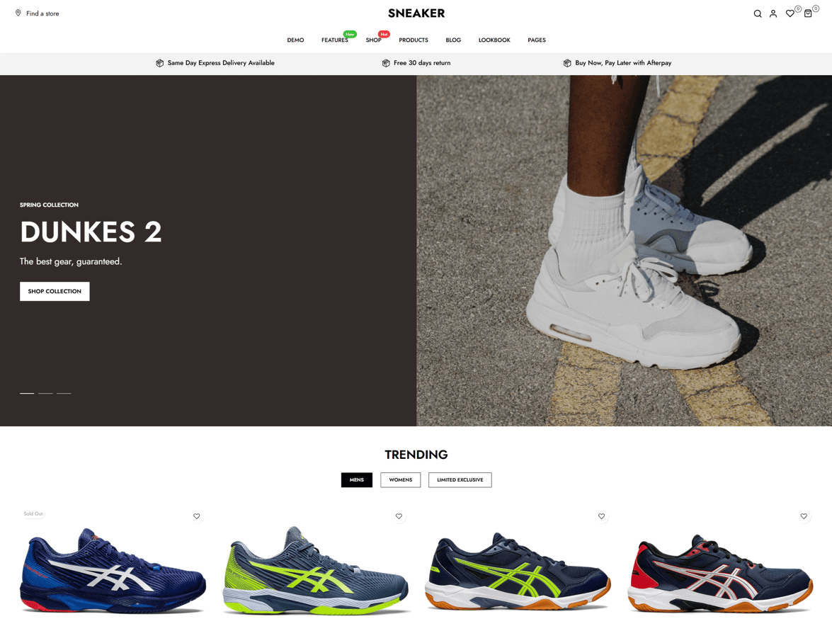 Unsen - Tema Shopify